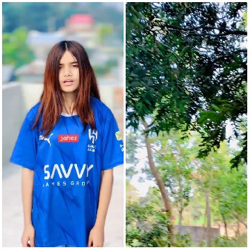 Sports Jersey Outdoors with Trees