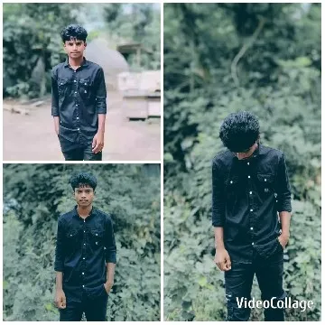 Young Man Posing in Nature