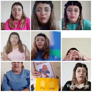 Person in Various Poses and Outfits