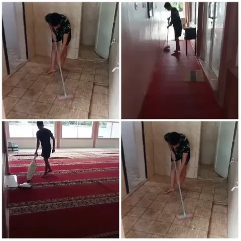 Cleaning Scenes in Different Areas