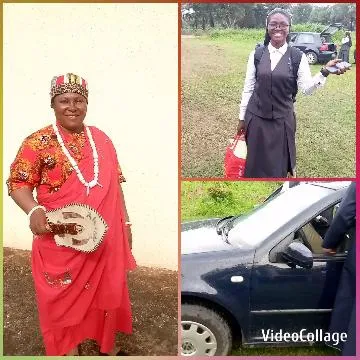Traditional Attire with Headdress
