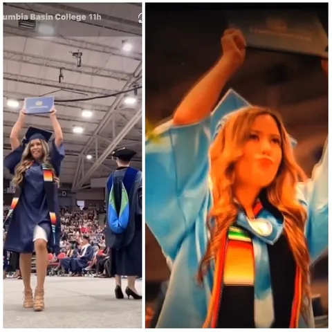 Graduate Celebrating with Diploma