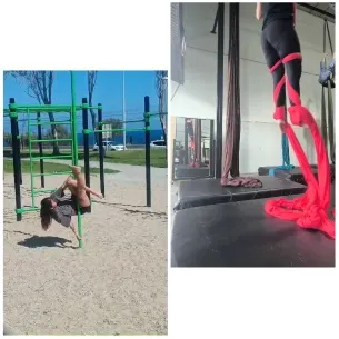 Acrobatics on Bars and Aerial Maneuvers