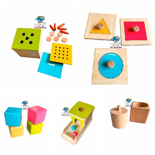 Colorful Educational Wooden Toys