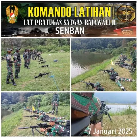 Military Personnel Training Near Water