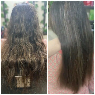 Hair Transformation Before And After
