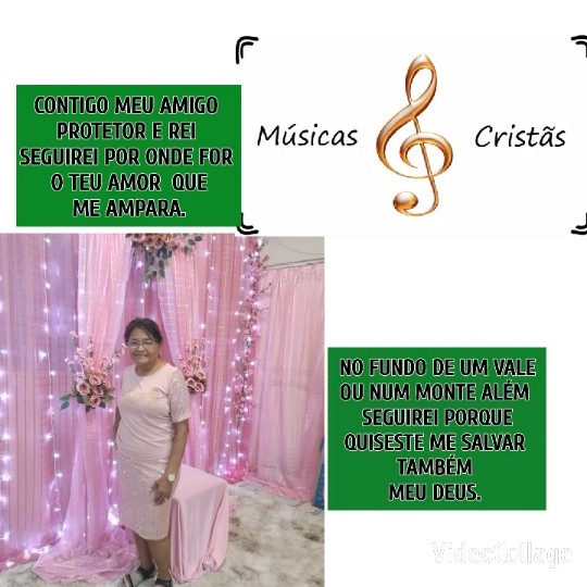 Musical Backdrop with Religious Texts