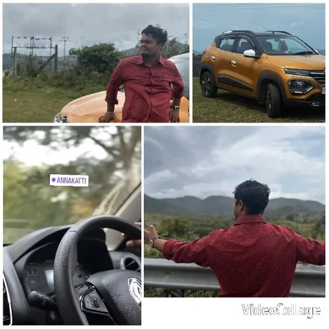 Man Leaning on Orange Car