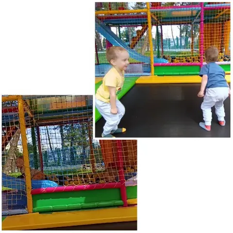 Children Playing in Indoor Playground
