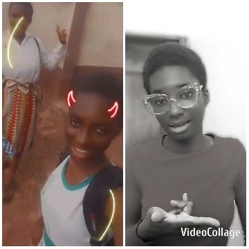 Peace Sign Next to Devil Horns