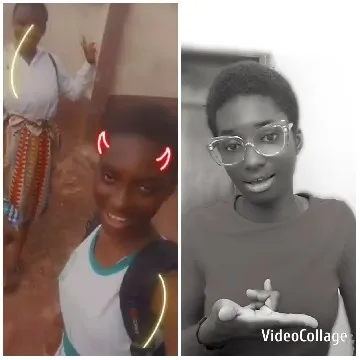 Peace Sign Next to Devil Horns