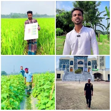 Diverse People in Agricultural Scenes