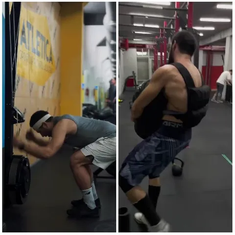 People Working Out in the Gym