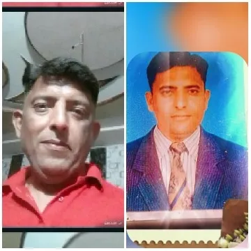 Split Portraits of Two Men