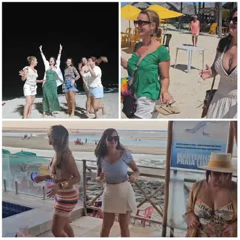 Beach Fun With Friends