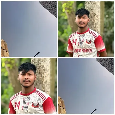 Young Man by the Tree