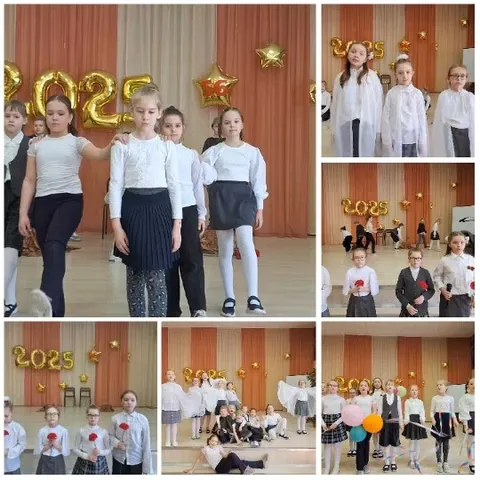 Children Performing on Stage