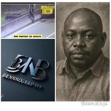 Security Footage of Person on Highway