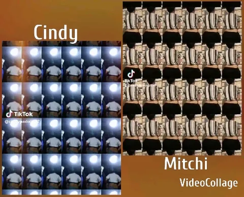 Cindy and Mitchi Split Screens