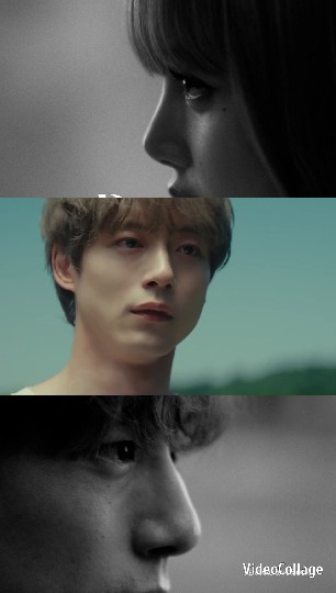 Close-Ups of Faces in Black and White