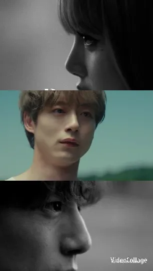 Close-Ups of Faces in Black and White
