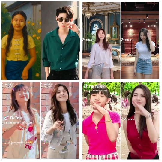 Casual Dancers in Various Scenes