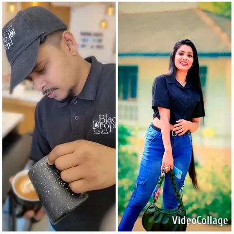 Man Pouring Milk with Smiling Woman Outdoors