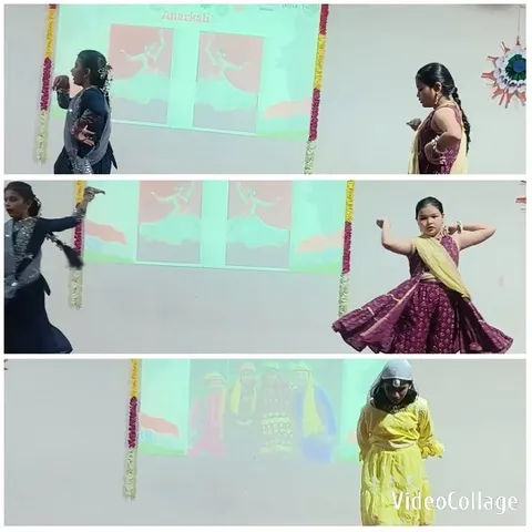 Children Dancing in Traditional Clothing