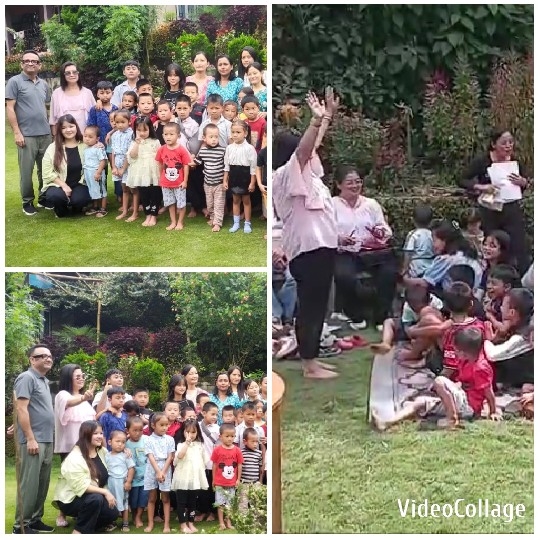 Gathering in a Garden Setting