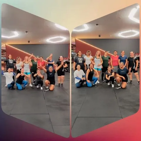 Gym Groups Smiling for the Camera