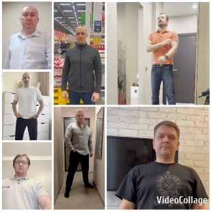 Casually Dressed Men in Indoor Settings