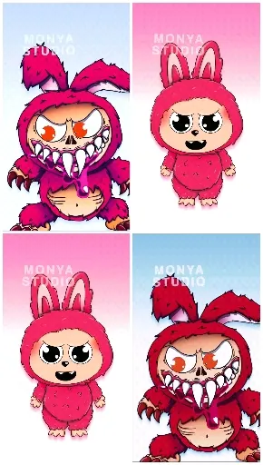 Cartoon Animal Characters in Costumes