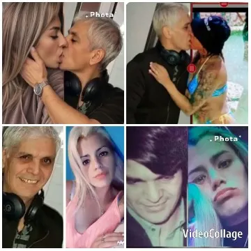 Couples Kissing and Dual Portraits