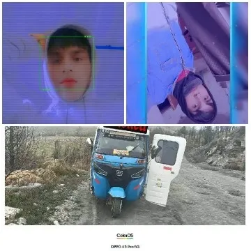 Person in Hoodie with Digital Overlay