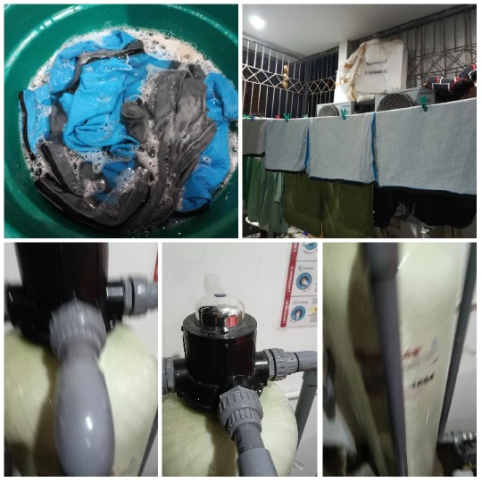 Stages of Laundry in Detail