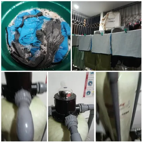 Stages of Laundry in Detail