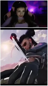 Gaming Chair and Animated Character