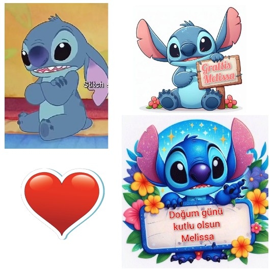 Cartoon Blue Alien in Different Poses