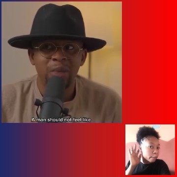 Speaking Into Microphone With Subtitles