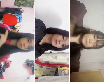 Young Women Posing Indoors