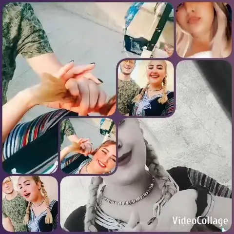 Braided Hair And Hand Holding