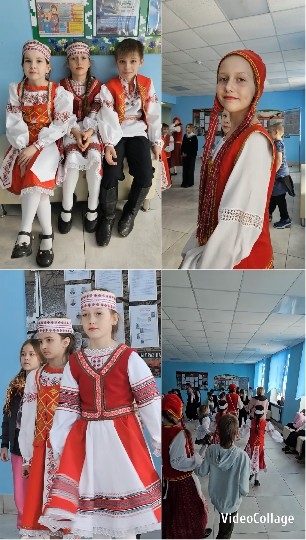 Children in Colorful Traditional Outfits
