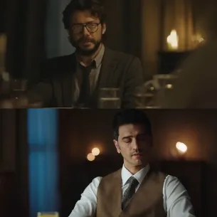 Two Men in Formal Setting
