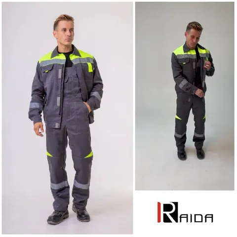 Person in Gray Work Uniform