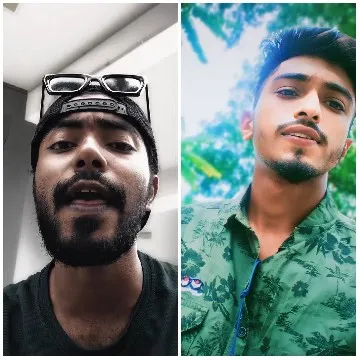 Two Friends in Different Styles
