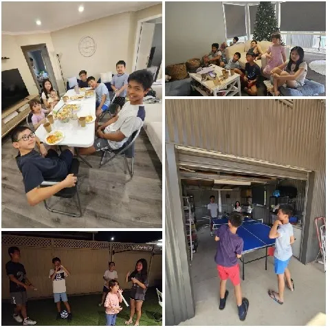 Group of People in Domestic Setting