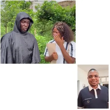 Surprised Reactions Outdoors