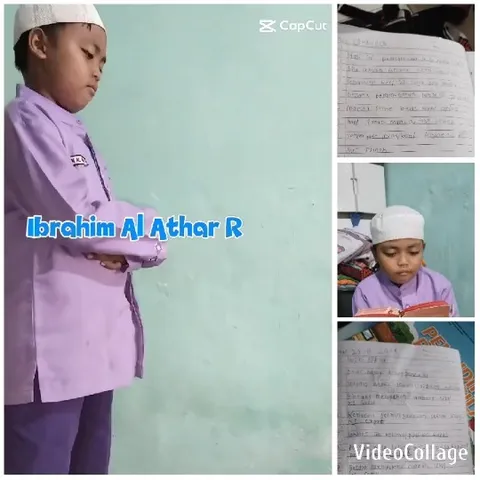 Child Reading and Reflecting