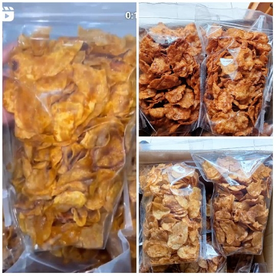 Bags of Seasoned Snack Foods