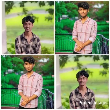 Young Man Posing Outdoors